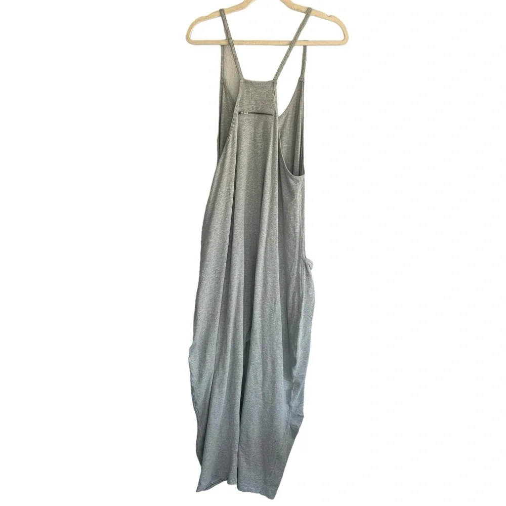 NWOT Free People Movement Hot Shot Onesie Heather Grey - Picture 3 of 6